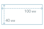 Бирка 40x100 — изображение 2
