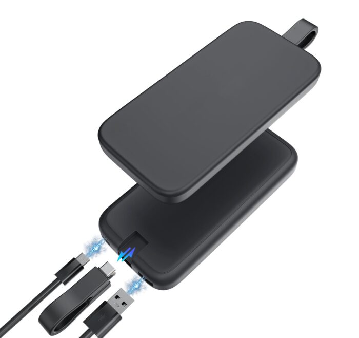 Повербанк з підсвіткою Starlight 10000 mAh, ТМ TEG — фото 6